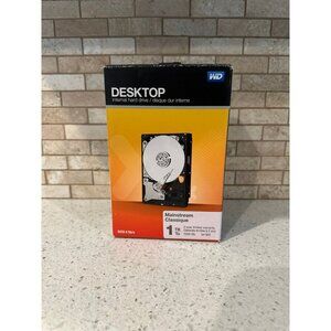 WD Internal Hard Drive 1TB Desktop Storage
